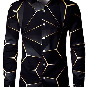 Fashionable And Simple Men’s Long Sleeve Casual Lapel Simple Shirt, Trendy And , Suitable For Dates Celtic & Highland Wear Shop Online at Dubai Trades