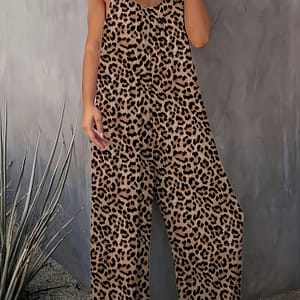 Fashionable Printed Sleeveless Jumpsuit Clothing Shop Online at Dubai Trades