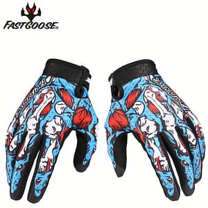 Fastgoose Touchscreen Cycling Gloves – Breathable, Sweat Absorbent Full Finger For Biking & Motorcycling, Nylon Fabric, Outdoor Sports Clothing Shop Online at Dubai Trades