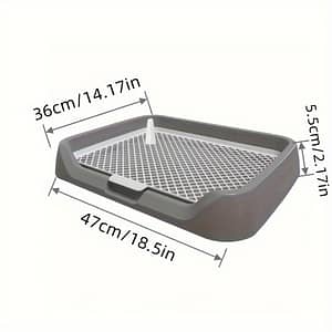Flat Dog Toilet For Small And Medium-sized Breeds – Leak-proof Pc Material Pee Tray – Easy-to- Dogs Shop Online at Dubai Trades