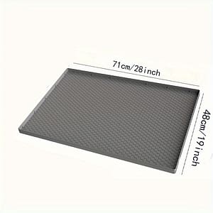 Flexible Silicone – Waterproof & Anti-drip Liner For Kitchen And Bathroom Cabinets, 28×19 Inches – Essential Kitchen Organization Accessory Home & Kitchen Shop Online at Dubai Trades