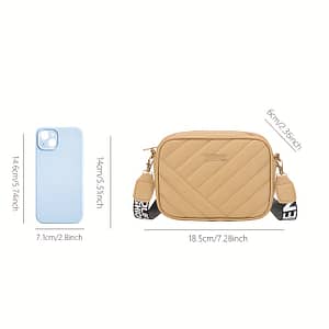 Floral Webbing Camera Bag, Square Bag, Cute Small Women’s Shoulder Bag, Zipper Casual Shoulder Bag Clothing, Shoes & Jewelry Shop Online at Dubai Trades