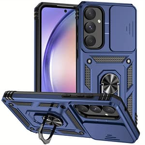 For Galaxy A55 5g Case Shockproof Armor Slide Camera Lens Protect Phone Case Back Cover Basic Cases Shop Online at Dubai Trades