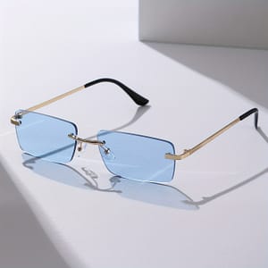 Frameless Rectangles For Women And Men – Glasses Fashionable Glasses Accessories Shop Online at Dubai Trades