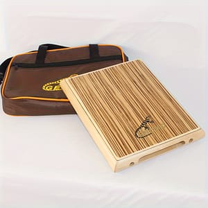 Gecko Pad-2 Portable Drum Kit – Easy-to-learn Handheld Percussion Instrument With Carrying Case, Zebrawood Technology, Includes Travel Bag Cajons Shop Online at Dubai Trades 2
