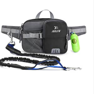 Hands Free Retractable Dog Walking Leash With Waist Bag For Dog Outdoor Walking, Multifunctional Dog Walking Storage Bag Dog Traction Rope Collars, Harnesses & Leashes Shop Online at Dubai Trades