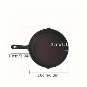 Heavy-duty Cast Iron – Smokeless Electric & Gas , Oven-safe Pre- For Searing, Grilling, Baking – Eggs, Burgers, Steaks, Chicken, Grilled Skillets Cookware Shop Online at Dubai Trades