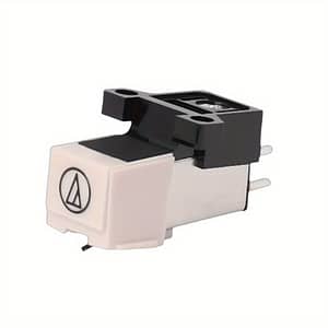 High-fidelity Dual Moving Magnet Lp Cartridge – Elliptical, White & Black, Compatible With At3600l Record Player, Features Diamond Stylus & Carbon Fiber Cantilever For Enhanced Accessories Shop Online at Dubai Trades
