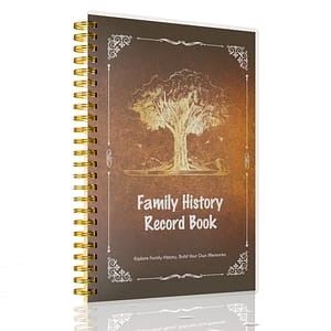 History Record Book – A Guide To Your Own Genealogy, Tracing Family , Traditions, And Heirlooms, Building Family Tree, Perfect Gift For Parents, 100gsm Paper Calendars, Planners & Personal Organizers Shop Online at Dubai Trades