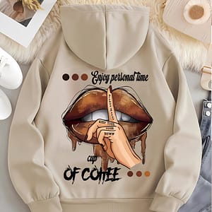 Hoodie, Drawstring Casual Hooded Sweatshirt For Winter & Fall, Women’s Clothing Clothing Shop Online at Dubai Trades