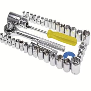Hzgongju-jl Automotive Supplies Car Tool Box 40pcs Socket Wrench Manual Tool Combination Repair Tool Kit Bike Tools & Maintenance Shop Online at Dubai Trades