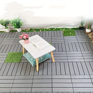 Interlocking Plastic Deck Tiles, Straight Pattern, Waterproof, Use For Patio, Porch, Poolside, Balcony, Backyard – Installation, Patio Tiles, Best For Christmas Building Materials Shop Online at Dubai Trades