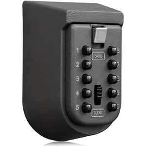 Key Lock Box For Outside Wall Mounted, Waterproof Storage Box, 10- Combination Lockbox Push Button Key Keeper Box For Home Indoor & Outdoor Landlord Forms, Recordkeeping & Money Handling Shop Online at Dubai Trades