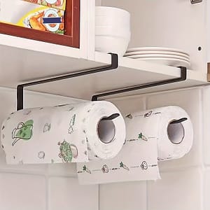 Kitchen Tissue Rack, Non Perforated Cabinet, Roll Paper Rack, Storage Rack, Kitchen Tissue Cling Film, Cloth Storage Rack Home & Kitchen Shop Online at Dubai Trades