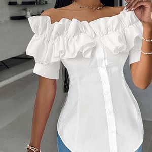 Tassel Decor V-neck Kaftan Dress, Batwing Sleeve Beach Wear Coverup Dress, Women’s Clothing Abayas Shop Online at Dubai Trades 3