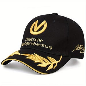 Letter Embroidered Baseball Cap, Outdoor Sun Protection Hat, Adjustable Size Sport Cap With Black And With Accessories Shop Online at Dubai Trades