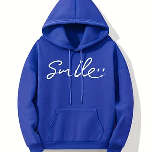 Letter Print Drawstring Hoodie, Casual Long Sleeve Kangaroo Pocket Hoodie Sweatshirt, Women’s Clothing Clothing Shop Online at Dubai Trades