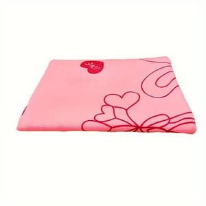Light Blue Cartoon Rabbit & Heart Pattern Wearable Bath Towel – Microfiber Bathrobe, Versatile Anti-slip Beach Towel Dress For Women, Compact & Textile Bath Shop Online at Dubai Trades