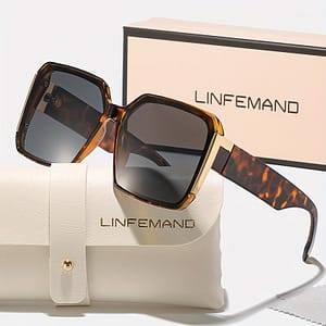 Linfemand Fashion Large Frame Decoration Glasses For Women Elegant Glasses Set Party Holiday Gift Accessories Shop Online at Dubai Trades