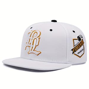 Lpl Inspired Snapback Cap, Hip-hop Style, Unisex, Adjustable, Side Embroidery, Fashion Baseball Hat Accessories Shop Online at Dubai Trades