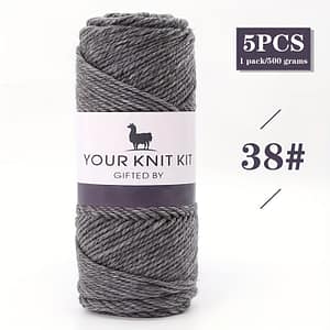 Luxury Alpaca Yarn – 500g, For Knitting And Crocheting, Ideal For Sweaters, Jackets, Vests, Shawls, Scarves, Hats – Multiple Colors Available Arts, Crafts & Sewing Shop Online at Dubai Trades