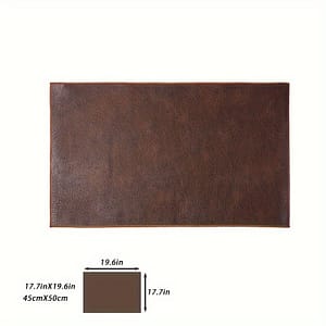 Luxury Leather Tea Table Runner – Double-sided Design For Zen- Decor, Available In 4 Sizes Dining & Entertaining Shop Online at Dubai Trades
