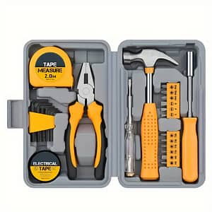 Masterpro 24pcs Tool Kit – Carbon Steel Pliers, Adjustable Wrench, Hammer & Screwdriver Set With Case Cleaning & Repair Shop Online at Dubai Trades 2