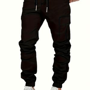 Men’ Cargo Pants – Olive Green, Multi-, Loose Fit, Casual Sportswear For Clothing Shop Online at Dubai Trades