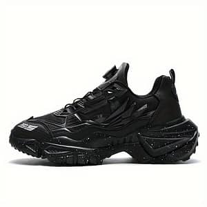 Men’ Chunky Shoes With Rotating Buckle, Comfy Non Slip Soft Sole Casual Durable Sneakers For Men’s Outdoor Activities Clothing, Shoes & Jewelry Shop Online at Dubai Trades