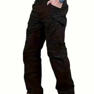 Men’ Color Tactical Cargo Pants With Drawstrings, Casual Stylish Outdoor Fishing Hiking Trousers As Gift Clothing Shop Online at Dubai Trades