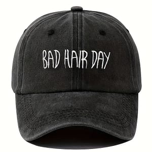 Men’ Washed Baseball Cap With Hip-hop Style, Featuring Embroidered Letters, Outdoor Fishing, Curved Brim, Dad Trucker Hat, High-quality Adjustable Cap. Accessories Shop Online at Dubai Trades