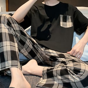 Men’s Autumn And Winter Waffle Knit Long Sleeve Henley Shirt With Shoulder Pieces, Chic And Casual Tops For Outdoors Leisurewear Clothing Shop Online at Dubai Trades 3