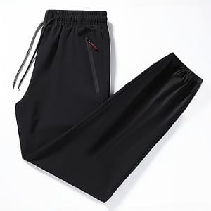 Men’s Casual Athletic Pants, Breathable Lightweight Quick-drying Basketball Training Trousers, Thin Loose- Sweatpants With Tapered Cuff And Drawstring Active Pants Shop Online at Dubai Trades