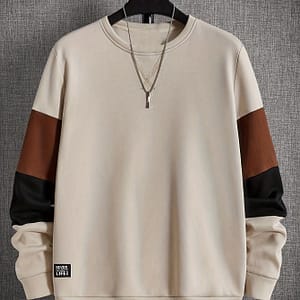 Men’s Casual Crew Neck Sweatshirt, , Autumn And , Soft And Comfortable Clothing Shop Online at Dubai Trades