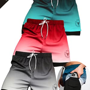 Men’s Casual Sports Shorts, A -one 5-inch Pants Set, Consisting Of 3 Pieces. Active Shop Online at Dubai Trades