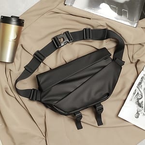 Men’s Motorcycle Crossbody Bag, Multi-functional Chest Pack, Stylish Chest Satchel Clothing, Shoes & Jewelry Shop Online at Dubai Trades