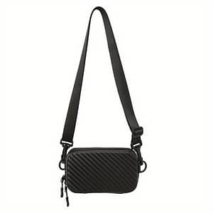 Men’s Solid Color Box Shaped Crossbody Bag, Minimalist Square Bag With Adjustable Shoulder Strap Clothing, Shoes & Jewelry Shop Online at Dubai Trades