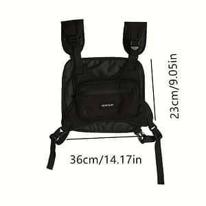 Men’s Tactical Vest Bag – Oxford Material, Fashionable Casual Chest Pack For Clothing, Shoes & Jewelry Shop Online at Dubai Trades