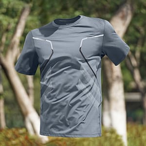 Men’s Ultra-lightweight Quick- T-shirt – Breathable Polyester Blend, Knitted Mesh Fabric, Loose Fit, Ideal For Running, Training & Casual Wear, Casual Sportswear | Graphic Tee | Active Shirts & Tees Shop Online at Dubai Trades