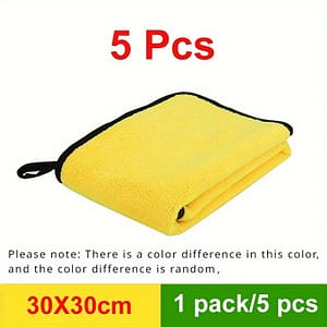 Microfiber Towels In Packs Of 3/5/10 – Versatile Cleaning And Polishing Cloths For Cars And Kitchens, Absorbent With No Lint, Vibrant Colors, Measuring 11.8×11.8 Inches. Automotive Shop Online at Dubai Trades