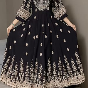 Middle Eastern Plus-size Embroidered Dress Clothing Shop Online at Dubai Trades