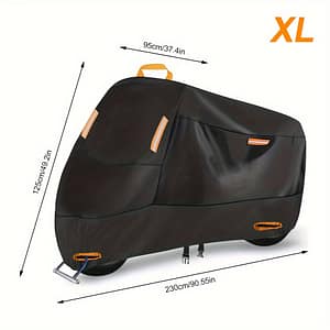 Motorcycle Season Universal Weather Quality Waterproof Sun Outdoor Bike Cover With Lock-holes Accessories Shop Online at Dubai Trades