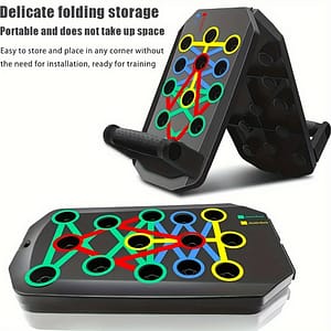 Multifunctional 28-hole Push-up Board, Abs Material, Uncharged, & Abdominal Muscle Training Equipment Exercise & Fitness Shop Online at Dubai Trades