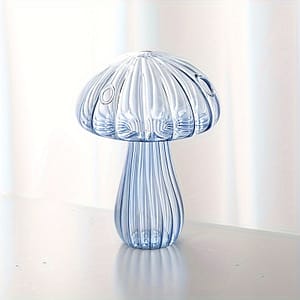 Mushroom-shaped Glass Vase For – Home Decor & Hydroponic Plants, Ideal Holiday Gift Home & Kitchen Shop Online at Dubai Trades