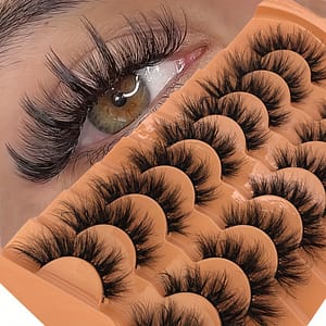 New 9 Pairs Of Eyelashes Makeup Soft And Fluffy 3d Mink False Eyelashes Thick Handmade Mink Eyelashes False Eyelashes Natural False Eyelashes Beauty & Personal Care Shop Online at Dubai Trades