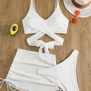 New Stylish And Sexy -strap Women’s Bikini Set For Swimming., Beachwear Fashion|highwaisted Bikini|stretchy Polyester , High Waisted Bikini Set Bikinis Shop Online at Dubai Trades