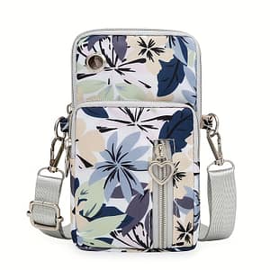 Nylon Crossbody Phone Bag For Women, Multifunctional Arm Pouch, Running Sling Bag With Cut Print Clothing, Shoes & Jewelry Shop Online at Dubai Trades