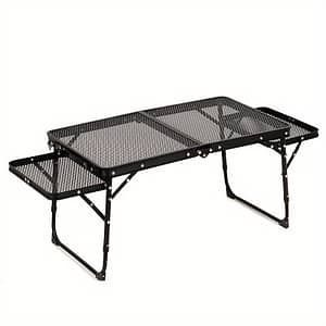 Outdoor Portable Folding Table, Up And Down Barbecue Table, Stand Portable Table, Simple Aluminum Alloy Table Camping & Hiking Shop Online at Dubai Trades