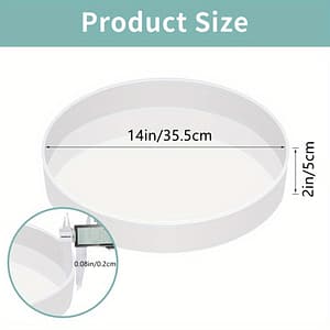 Oversize Resin Table Mold 14 Inch Round Silicone Epoxy Resin Molds For River Table, Diy Crafts, Cutting Board, Desktop Decoration Arts, Crafts & Sewing Shop Online at Dubai Trades
