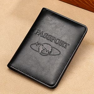Passport Bag, Genuine Cowhide Leather Travel Passport Clip, Multi Functional Passport Protective Cover Clothing, Shoes & Jewelry Shop Online at Dubai Trades
